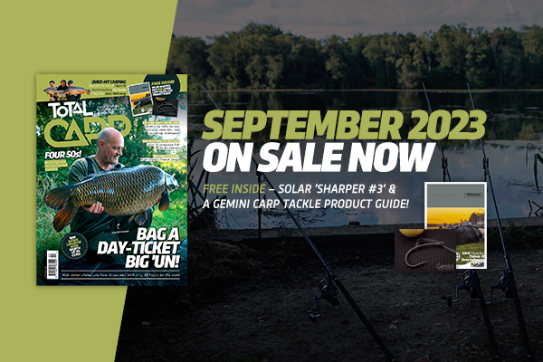 September Issue of Total Carp - ON SALE NOW! | Total Carp