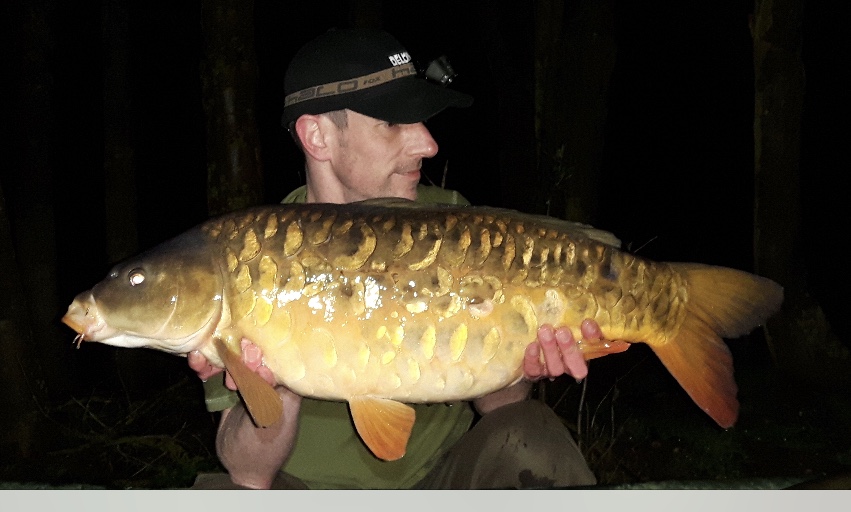 Stuart Minney with a mid 20 from Booneys Lake. 