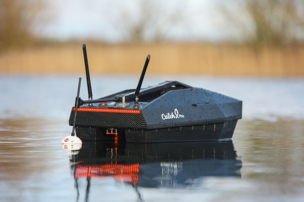 The Catch X Pro bait boat and Hydrobat fish finder from Rippton